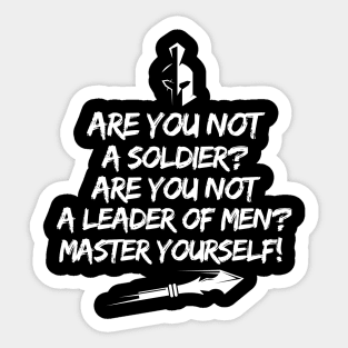 Master yourself! Sticker